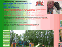 Tablet Screenshot of minicampingterrapromessa.nl